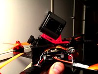 Realacc X210 (Lumenier QAV-X) GoPro Session Mount by steeves