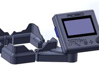 Robo 3D RepRap Full Graphics LCD Swivel Riser Feet by rltegantvoort