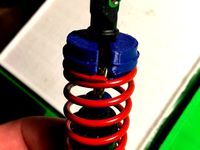 Parametric(FreeCad) Top Shock Cap for RC (Traxxas and others) by Stonedge