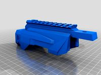 Lazer tag LTAR Stock Cover Weaver rail by Sundawg