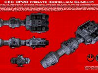 Corellian DP-20 Gunship by dantesgift