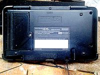 Nintendo DS battery cover by TheHeadlessSourceMan