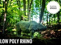 Low Poly Rhino by spryde