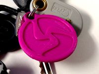 3D-Fuel Logo Keychain by 3D-Fuel