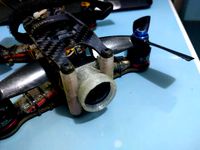Runcam OWL mount on BeeRotor130 by WindoAC
