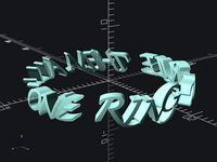 The One Ring by deltamodulator