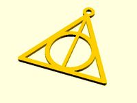 Parametric Harry Potter Deathly Hallows Sign by tes4p00ner