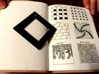 Zentangle Border Stencil by craeen