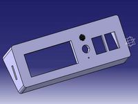 LCD 2004 Smart Controller Housing with Switch holes by Milnei