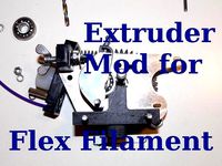 3Drag / k8200 Extruder Flex Filament mod by SgaboLab