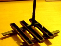 LGB/Garden rail support pillar by dhavenith