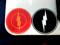 The Flash Coaster (Dual Exrtrusion) by Jaydawgx7