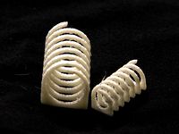3D Printed Spring (Customizable) by NirDobovizki
