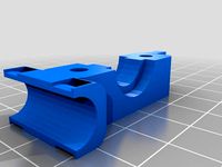 Bowden Clamp Zip Tie with Ear by 3dyuval