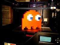 PACMAN 3D LAMP  by clearchrome