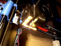 Led "Ring" for prusa i3 Hephestos - Led strip version by RideFly3D