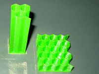 OpenSCAD Library: Parametric honeycomb generator by Bushmills