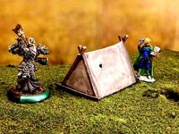 Fantasy viking tent 28mm by Terrain4Print