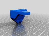 Z Holder Bottom Left Minimal for Hephestos by MiguelPynto