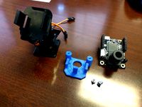 OpenMV to 30mmx30mm Pan-Tilt Adapter by AntaresAdroit