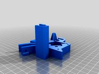 Spring loaded extruder for Ormerod  by ThanksForNothing