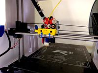 Flexion Extruder Adapter for Robo3D - E3D v6 Hotend by teknoprep