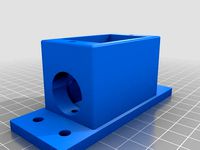 IEC320/C14 Plug Mount for 40mm vslot Extrusion by thehebs