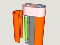non-adjustable boxmod for 2x18650 by mikeson