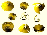 Golden spiral generator by JustinSDK