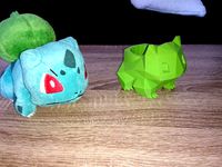 Low Poly Bulbasaur Planter raised pot by Sedrob