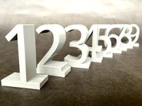 Display Numbers (and Math Symbols) by MrKindergarten