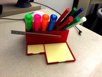 desk organizer w/ Scale holder by kris_vanocker