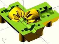 RC Blocked Diff - V2 - 608 bearings by viorelspinu