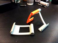 Easy-Adjust Smart Phone & Tablet Stand by pwnate