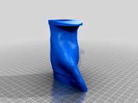 small right handed hand grip for Steyr lg110 air rifle by robomike