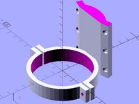 MPCNC 525 Tool Holder Uni CNC Spindle by Sprudelnd