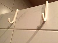 Shower mat hooks by Hvmhvm