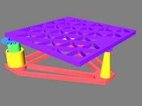 Adjustable drone launching platform. by Galane