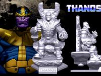 Thanos Figurine by Geoffro