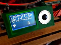Mini Viki LCD cover with mounting arms by rogueqd