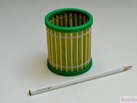 Bamboo Pencil Holder by BambeXo