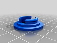 Frigidaire Gallery/Kenmore Elite Dishwasher Upper Spray Arm Clip by usefulshrimp