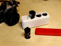 35mm Film 4x Canister by roflkatofl