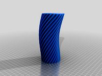 High resolutions twisty gear vase by OrdSolutions