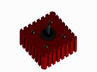 fischertechnik nema 17 stepper motor holder by thomasdr