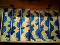 Settlers of Catan harbor and border piece spacers by dassmilytier