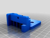 Tweaks to FT 2020 i3 V-Slot E3D Extruder Mount by pizzachef