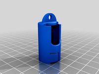 CR2 Keychain Battery Holder by OnShape