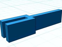 Vertex printer end stop by JojoR1