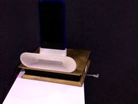 Gramophone iPhone 6Plus and Apple Watch wireless charger by 3DWASTELAND